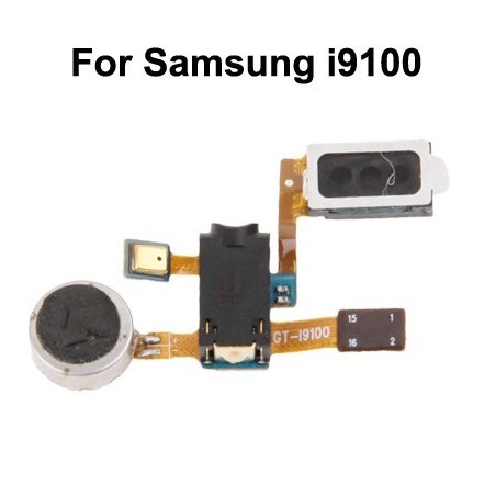 Flat Jack Cuffie Audio Samsung Galaxy S2 I9100 Ricambio