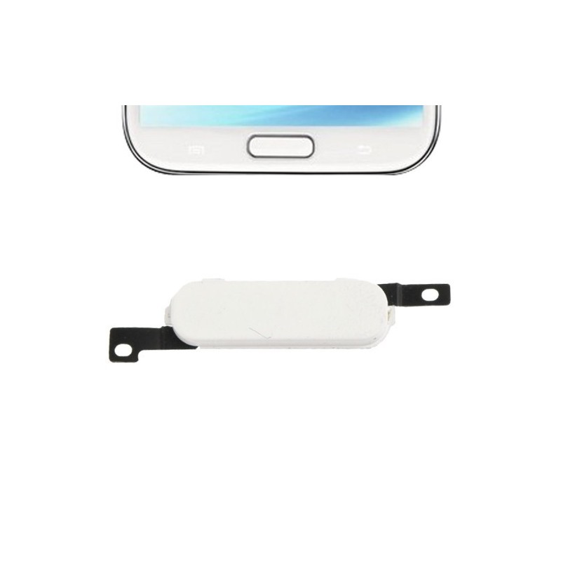Tasto Home Bianco Samsung Galaxy Note 2 N7100 Ricambio Tasto Home Bianco Samsung Galaxy Note 2 N7100 Ricambio