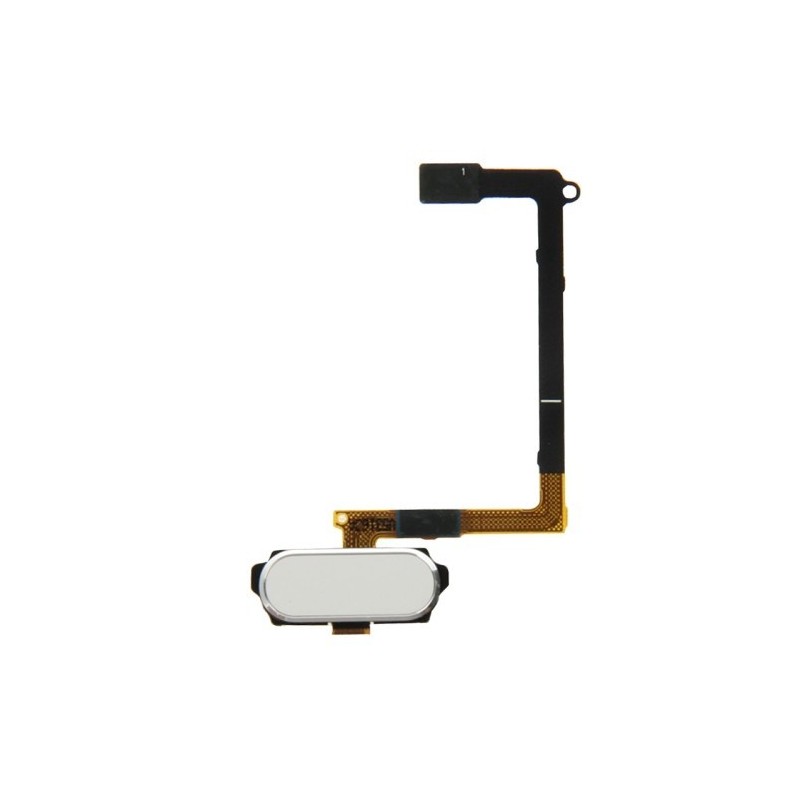 Tasto Home Bianco con Lettore Impronte Digitali per Samsung Galaxy S6 G920F