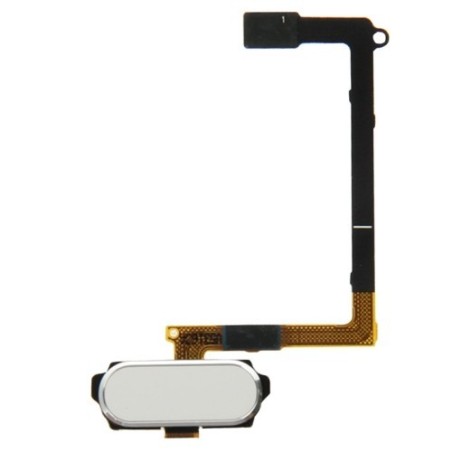 Tasto Home Bianco con Lettore Impronte Digitali per Samsung Galaxy S6 G920F