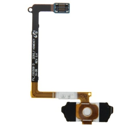 Tasto Home Bianco con Lettore Impronte Digitali per Samsung Galaxy S6 G920F