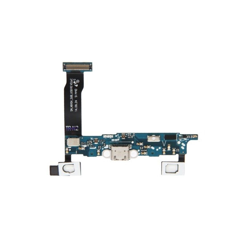 Connettore di Ricarica per Samsung Galaxy Note 4 N910V con Cavo Flessibile