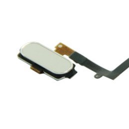 Tasto Home Samsung Galaxy S6 Edge G925 Bianco con Sensore Impronte