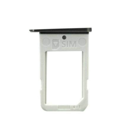 Vassoio SIM Card Nero per Samsung Galaxy S6 Edge G925F