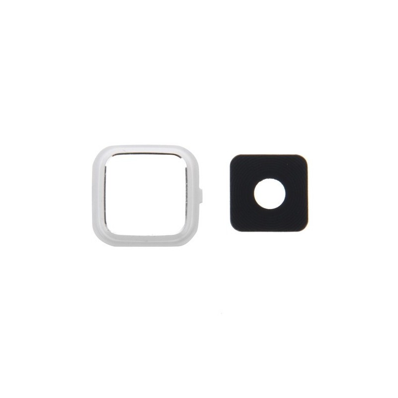 Lente Fotocamera Samsung Galaxy Note 4 N910 Cover Vetro Camera Bianco