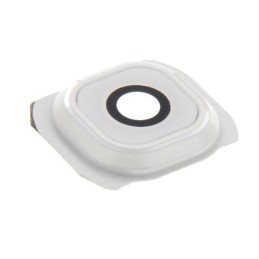 Vetro lente posteriore fotocamera Samsung Galaxy S6 Edge G925 bianco