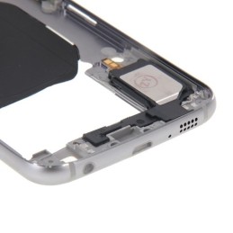 Telaio Posteriore Samsung Galaxy S6 G920 con Tasti Grigio Frame