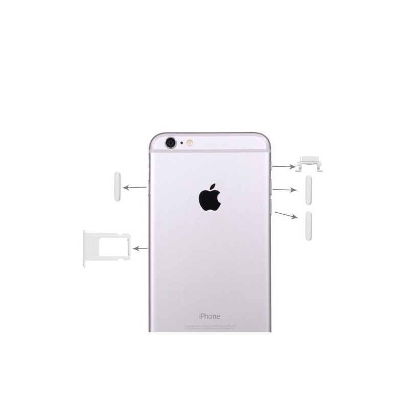 IPHONE 6 PLUS - TASTI POWER SILVER IPHONE 6 PLUS - TASTI POWER SILVER