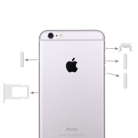 IPHONE 6 PLUS - TASTI POWER SILVER