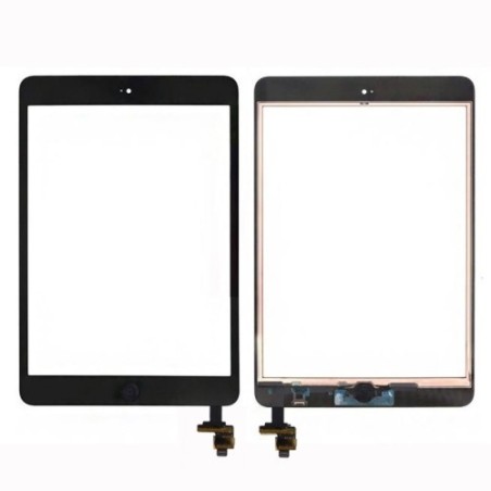 IPAD MINI MINI2 - VETRO TOUCH + IC CHIP NERO