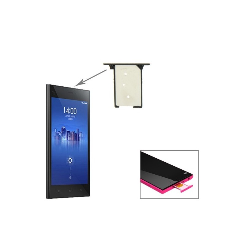 XIAOMI M3 - ALLOGGIO SIM CARD NERO XIAOMI M3 - ALLOGGIO SIM CARD NERO