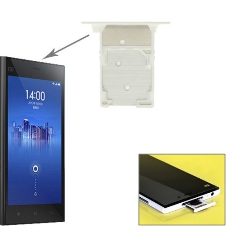 XIAOMI M3 - VASSOIO SIM BIANCO