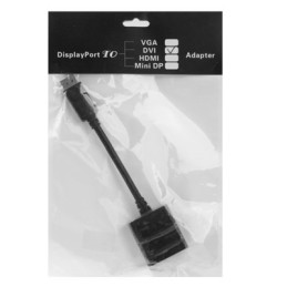 ADATTATORE DA DISPLAY PORT DVI 24+1 20CM