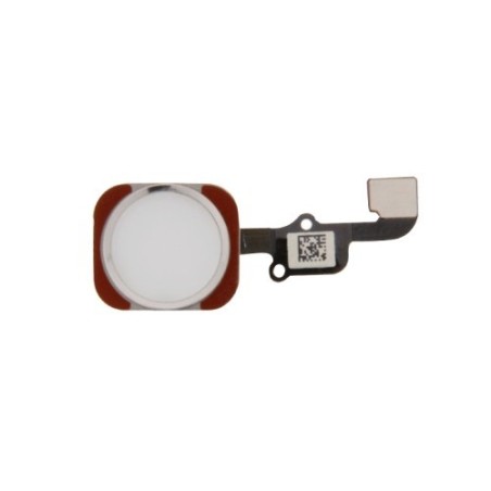 IPHONE 6S 6S PLUS - TASTO HOME CON FLAT BIANCO SILVER