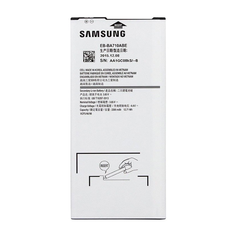 A7 A710 - BATTERIA GALAXY 2016 EB BA710ABE A7 A710 - BATTERIA GALAXY 2016 EB BA710ABE